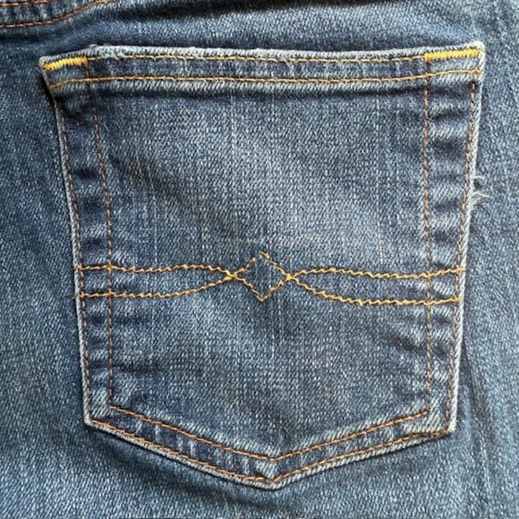 Lucky Brand Women's Straight Leg Jeans - Dark Blue - Picture 12 of 16